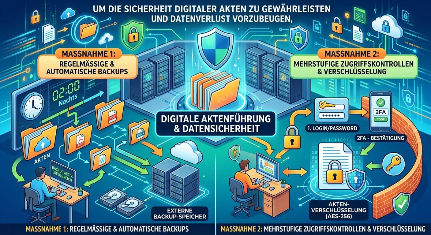 Rechtsanwaltsfachangestellte: Datensicherung digitaler Akten – einfach erklärt