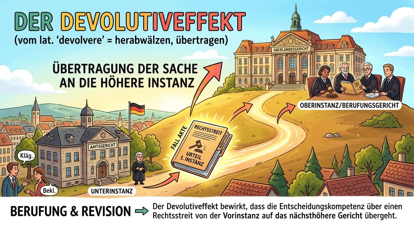 Rechtsanwaltsfachangestellte: Devolutiveffekt im Rechtsstreit – einfach erklärt