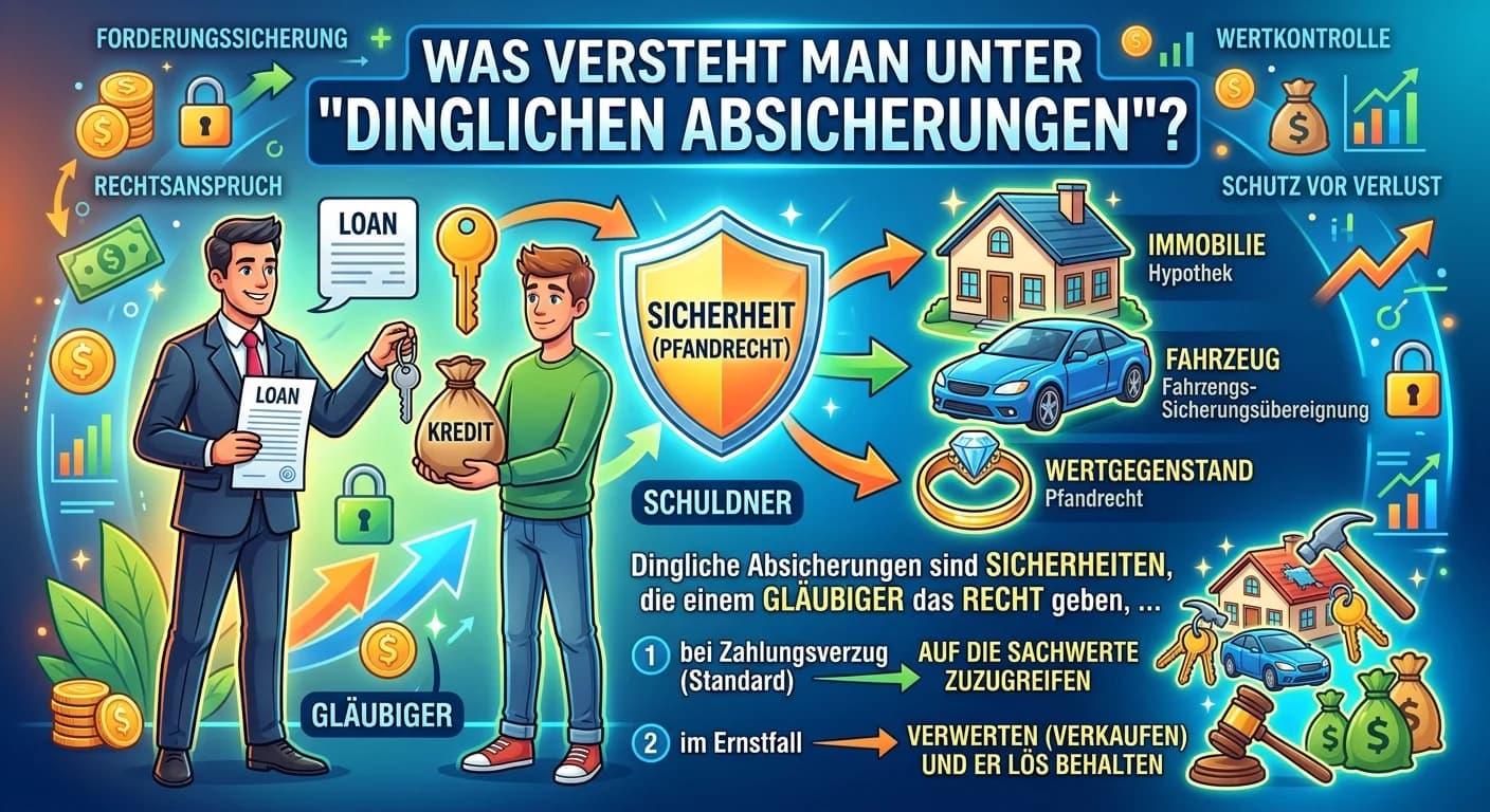 Rechtsanwaltsfachangestellte: Dingliche Absicherungen von Forderungen – einfach erklärt