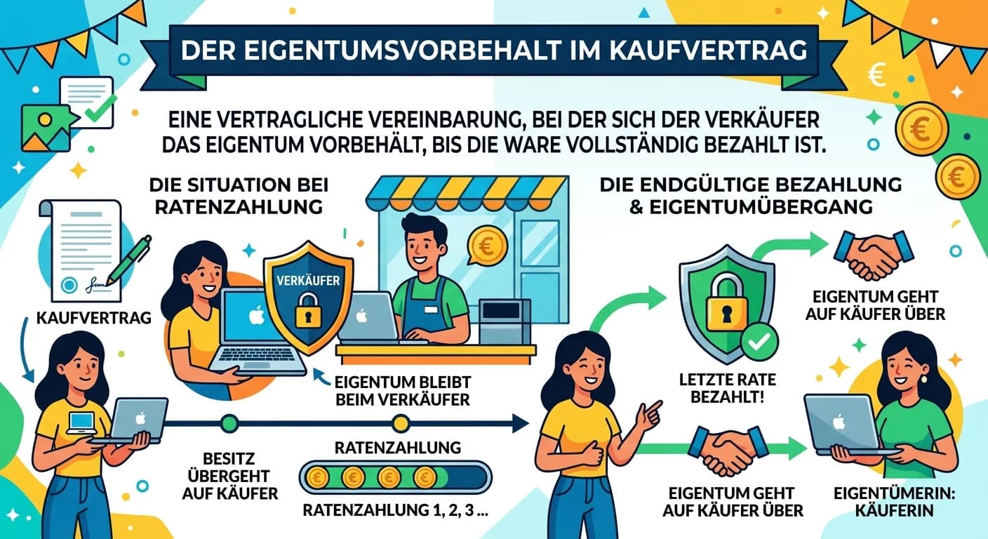 Rechtsanwaltsfachangestellte: Eigentumsvorbehalt – Bedeutung und Funktion – einfach erklärt