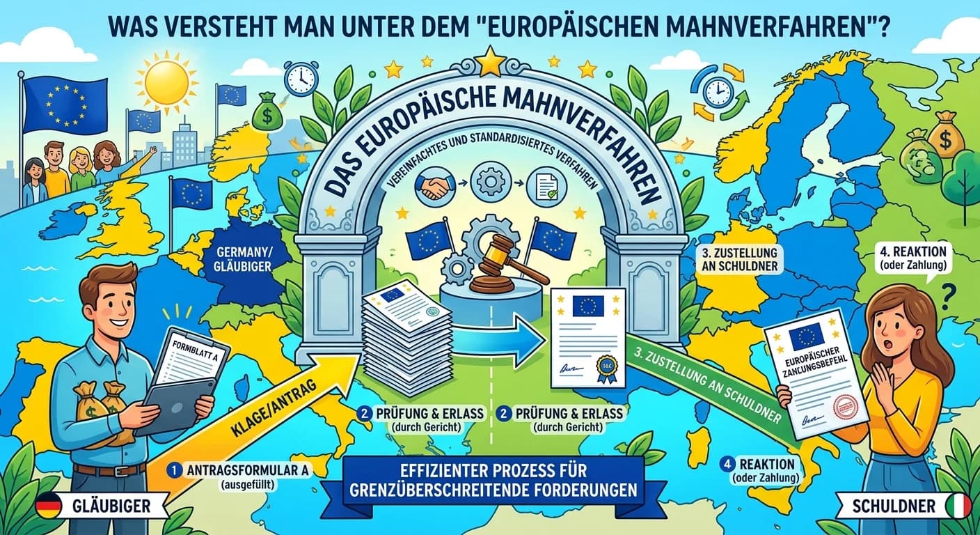 Rechtsanwaltsfachangestellte: Europäisches Mahnverfahren verstehen – einfach erklärt