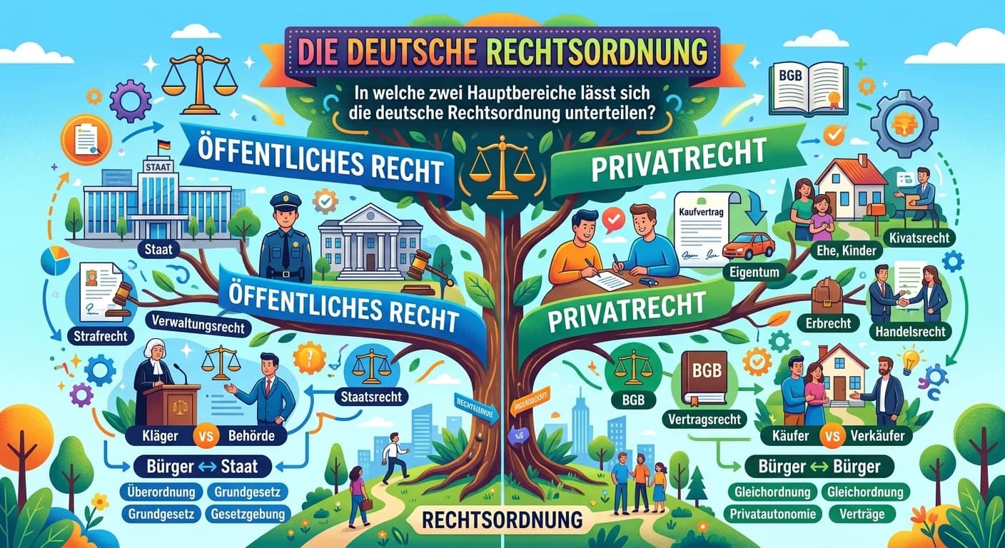 Rechtsanwaltsfachangestellte: In welche zwei Hauptbereiche lässt sich die deutsche – einfach erklärt