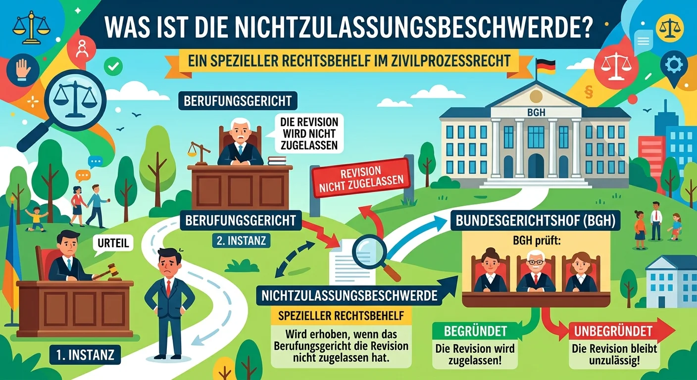 Rechtsanwaltsfachangestellte: Nichtzulassungsbeschwerde im Zivilprozessrecht – einfach erklärt