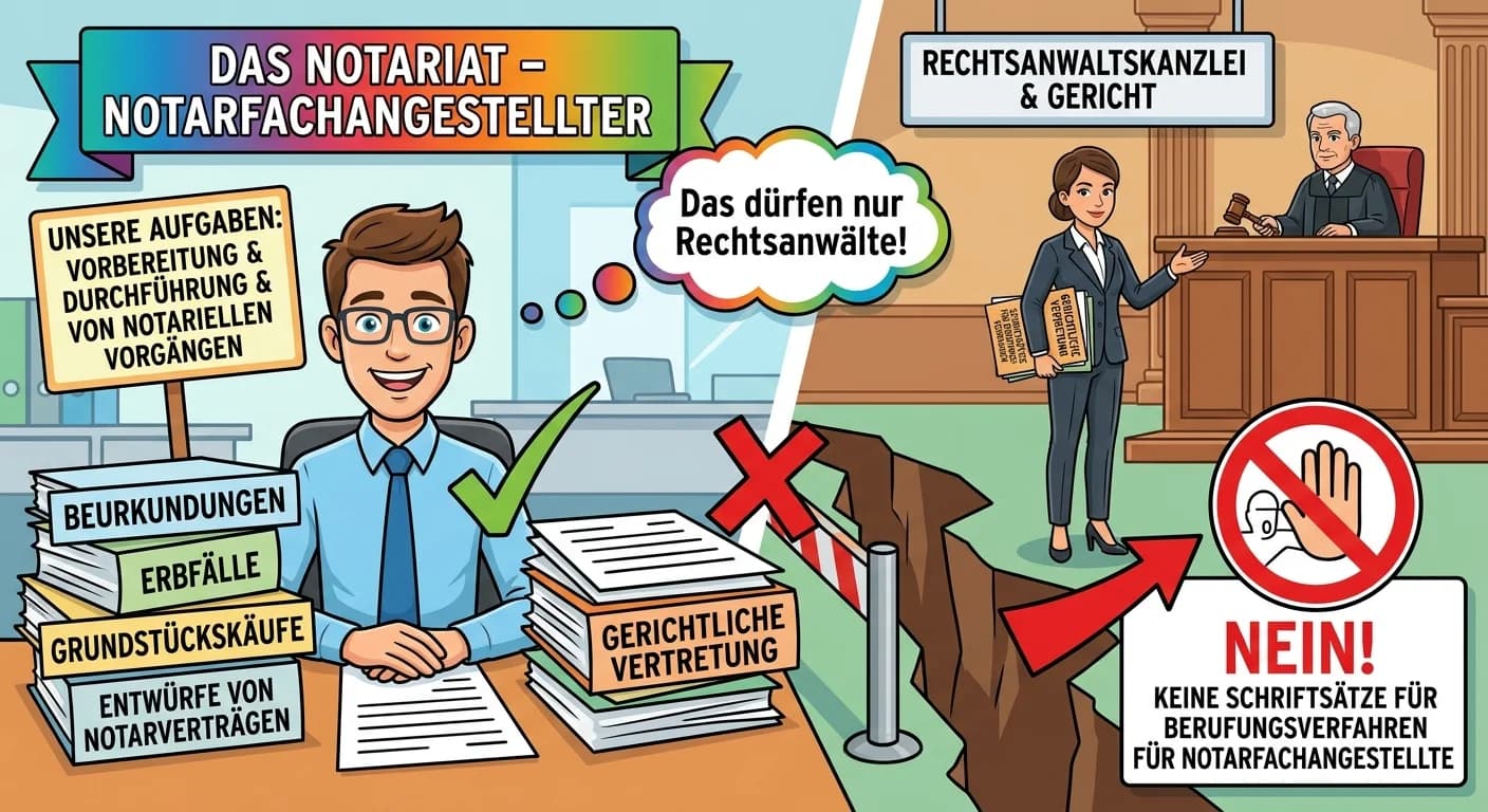 Rechtsanwaltsfachangestellte: Notarfachangestellte Schriftsätze Berufungsverfahren – einfach erklärt