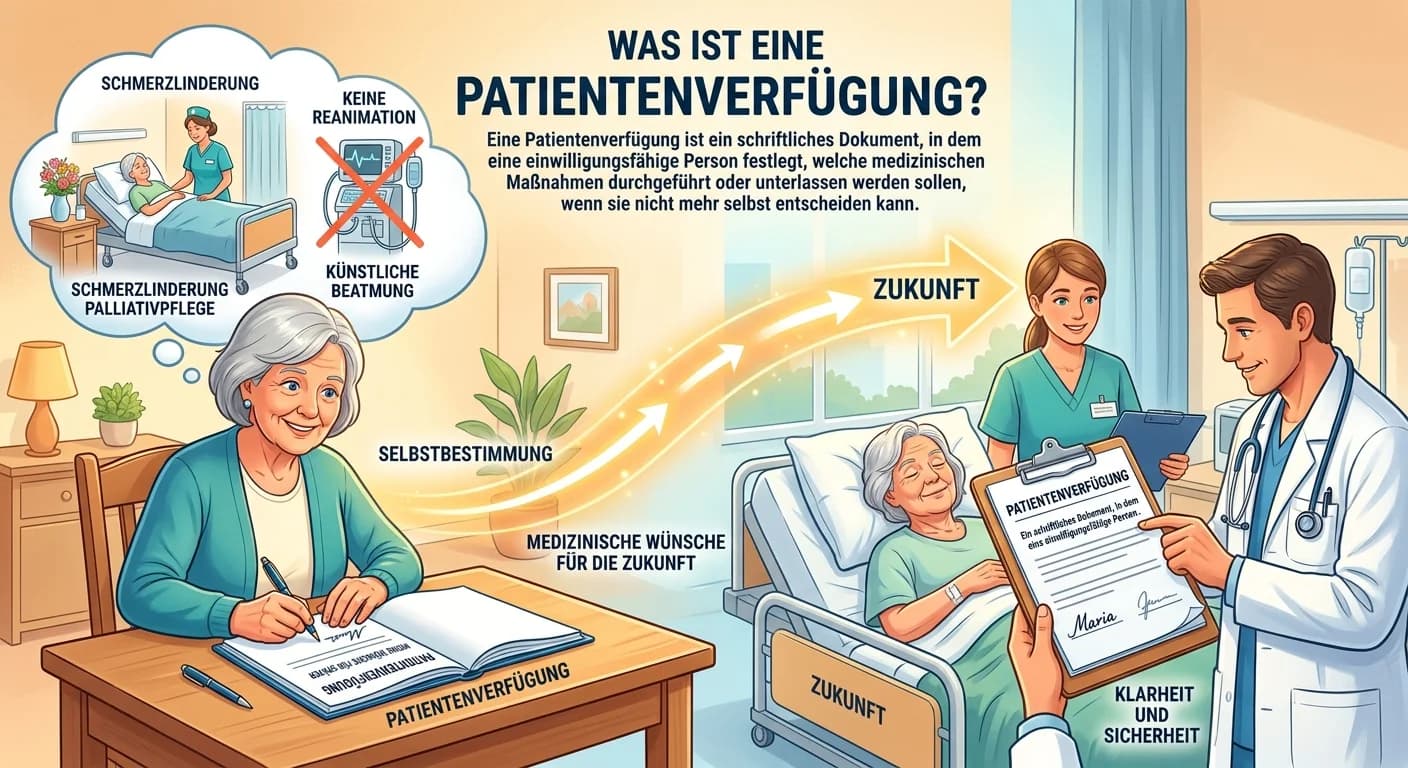 Rechtsanwaltsfachangestellte: Patientenverfügung – Bedeutung und Inhalt – einfach erklärt