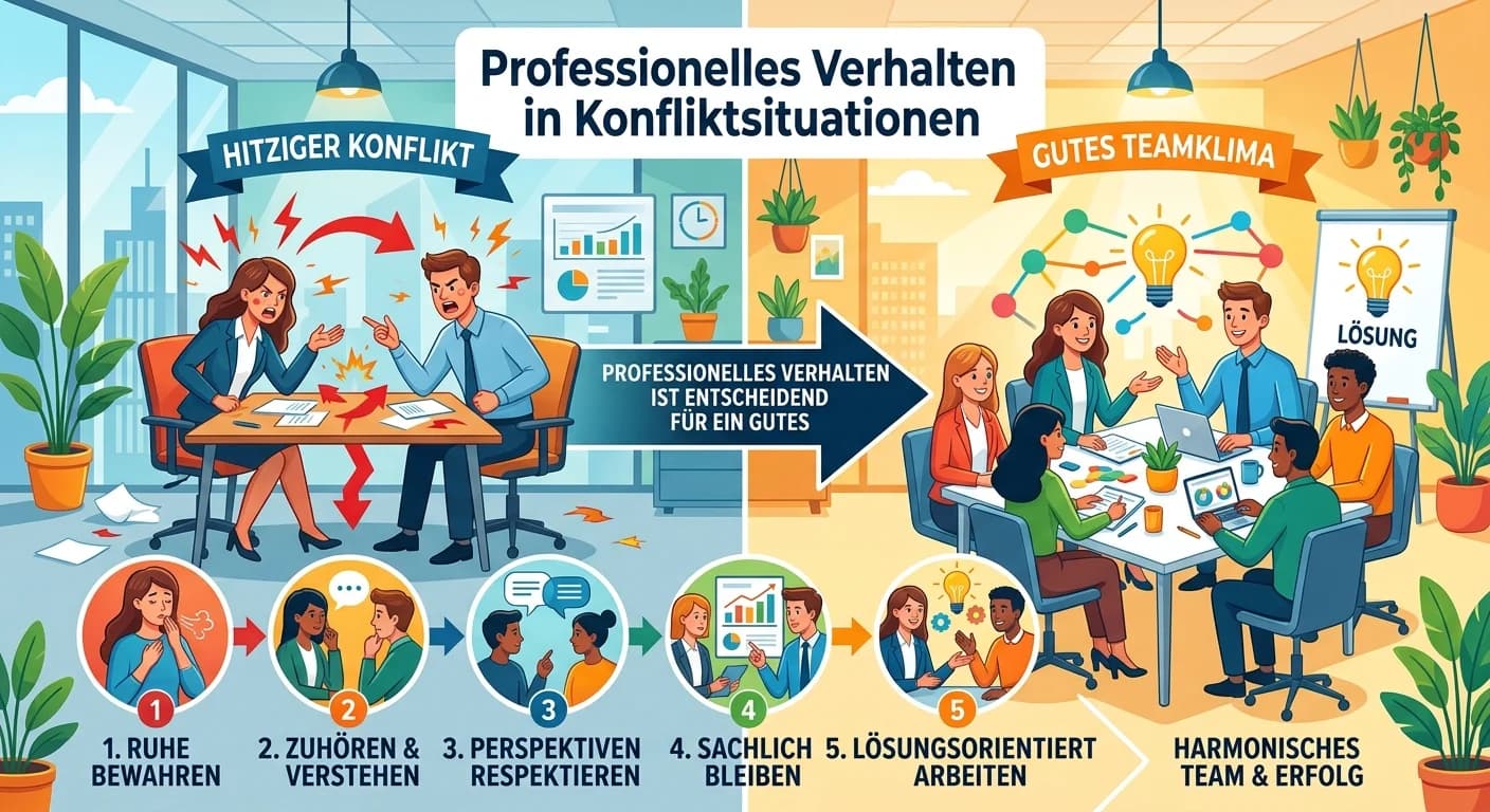 Rechtsanwaltsfachangestellte: Professionell auf Konflikte im Team reagieren – einfach erklärt