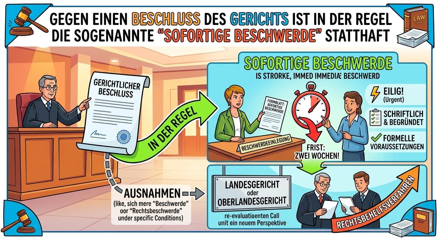 Rechtsanwaltsfachangestellte: Rechtsbehelf gegen gerichtlichen Beschluss – einfach erklärt
