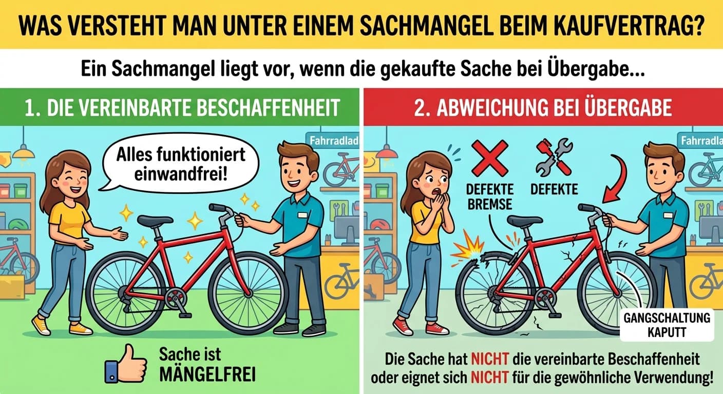 Rechtsanwaltsfachangestellte: Sachmangel beim Kaufvertrag – einfach erklärt