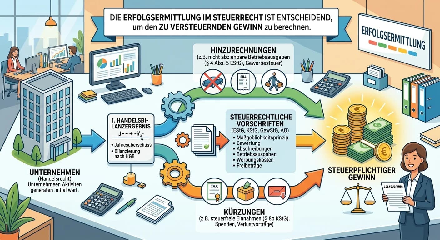 Rechtsanwaltsfachangestellte: Steuerrechtliche Vorschriften zur Erfolgsermittlung – einfach erklärt