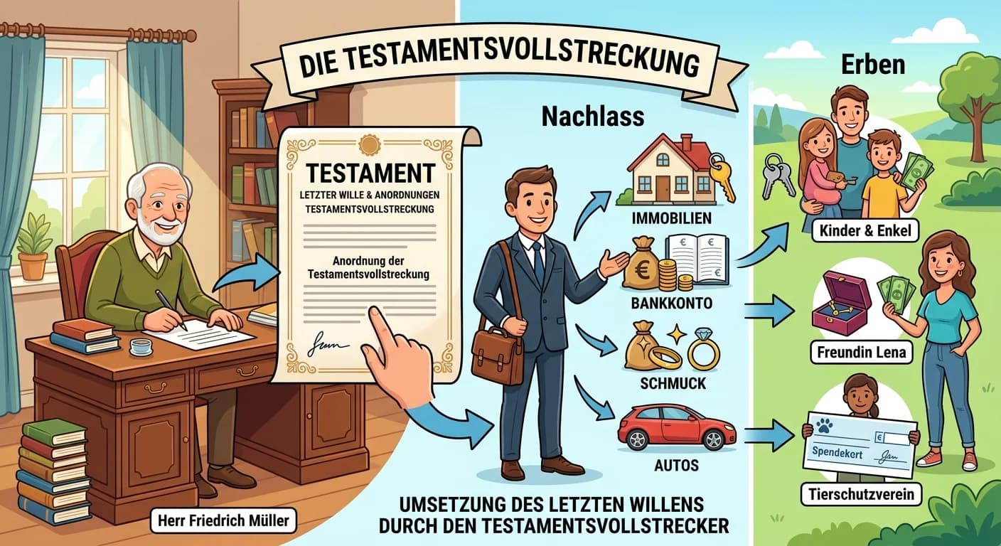 Rechtsanwaltsfachangestellte: Testamentsvollstreckung – einfach erklärt