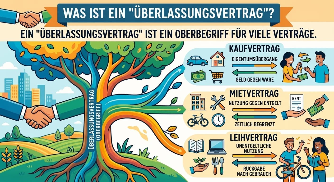 Rechtsanwaltsfachangestellte: Überlassungsvertrag – Definition und Bedeutung – einfach erklärt