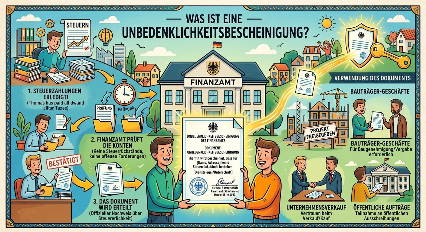Rechtsanwaltsfachangestellte: Unbedenklichkeitsbescheinigung Finanzamt – einfach erklärt