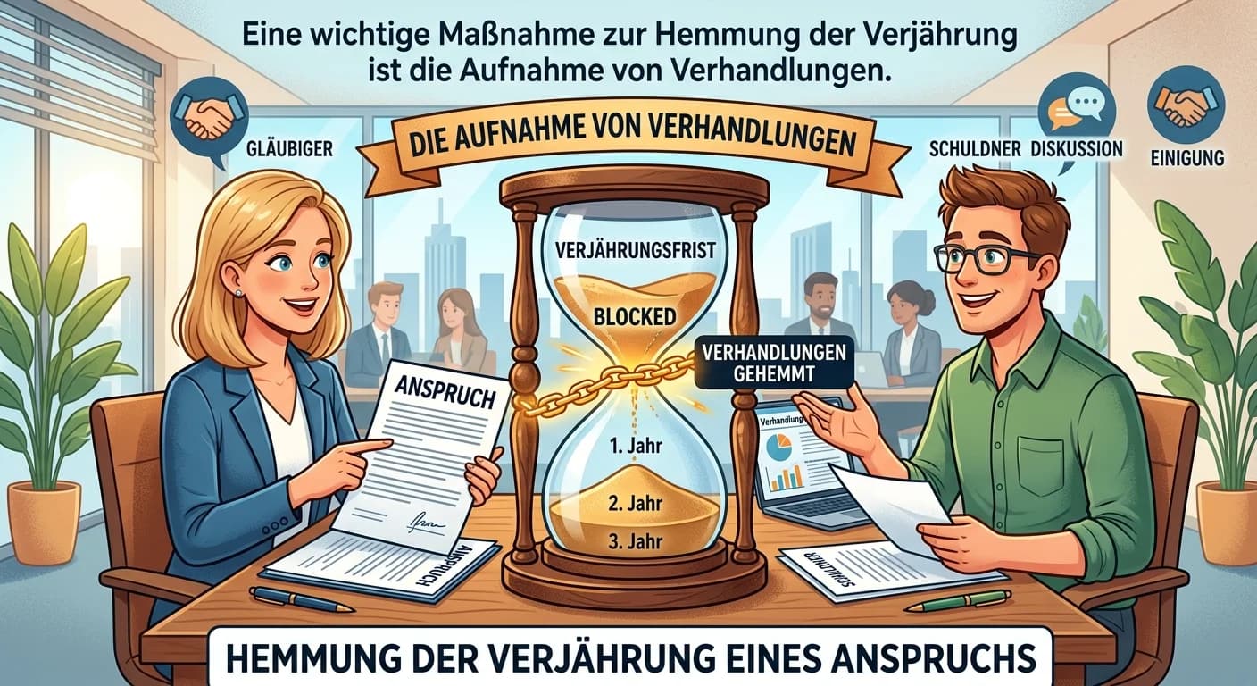 Rechtsanwaltsfachangestellte: Verjährung Hemmung durch Verhandlungen – einfach erklärt
