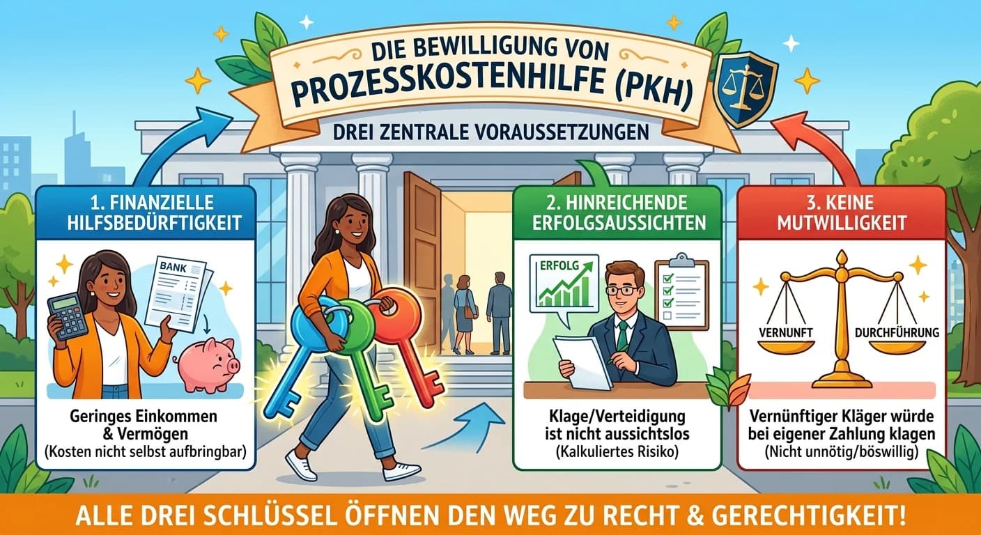 Rechtsanwaltsfachangestellte: Voraussetzungen für Prozesskostenhilfe (PKH) – einfach erklärt