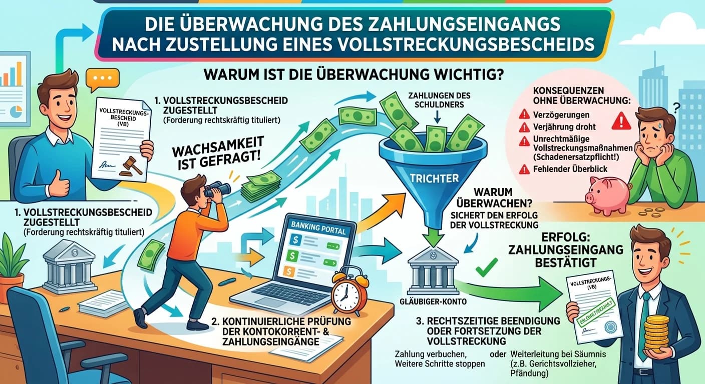 Rechtsanwaltsfachangestellte: Warum ist die Überwachung des Zahlungseingangs nach – einfach erklärt