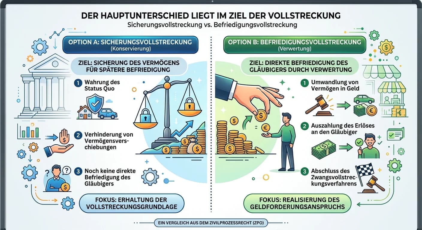 Rechtsanwaltsfachangestellte: Was ist der Unterschied zwischen einer Sicherungsvol – einfach erklärt