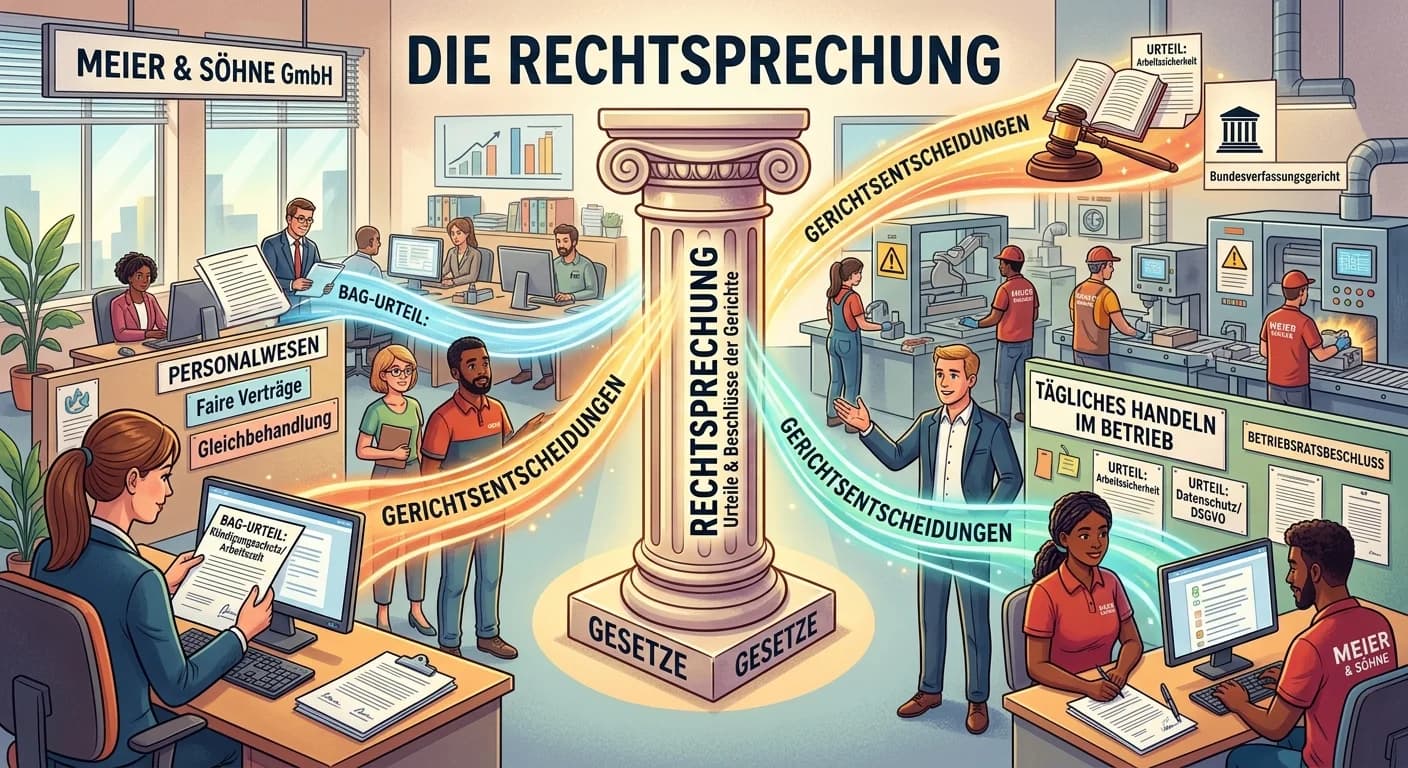 Rechtsanwaltsfachangestellte: Welche Bedeutung hat die Rechtsprechung für das tägl – einfach erklärt