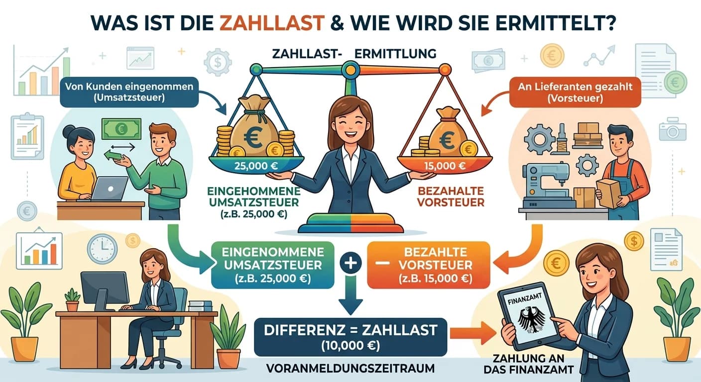 Rechtsanwaltsfachangestellte: Zahllast ermitteln und an das Finanzamt abführen – einfach erklärt