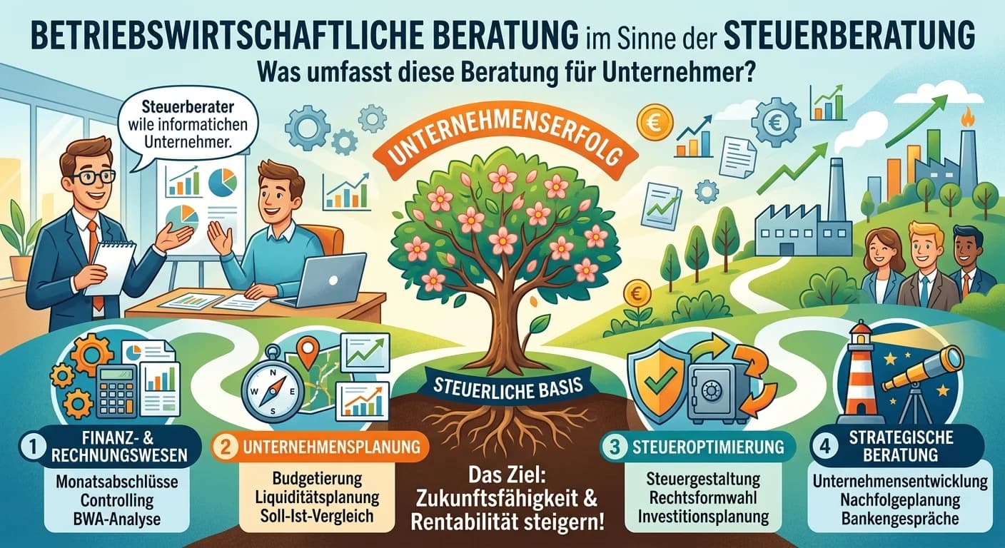 Steuerfachangestellte: Betriebswirtschaftliche Beratung in der Steuerberatung – einfach erklärt