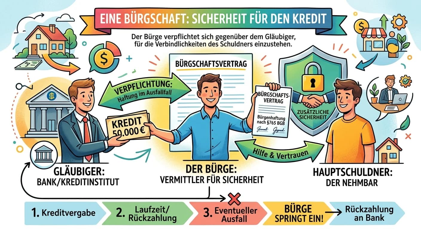 Steuerfachangestellte: Bürgschaft bei Kreditbesicherung – einfach erklärt