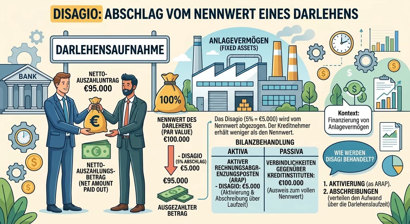 Steuerfachangestellte: Disagio bei Darlehensaufnahme zur Anlagefinanzierung – einfach erklärt