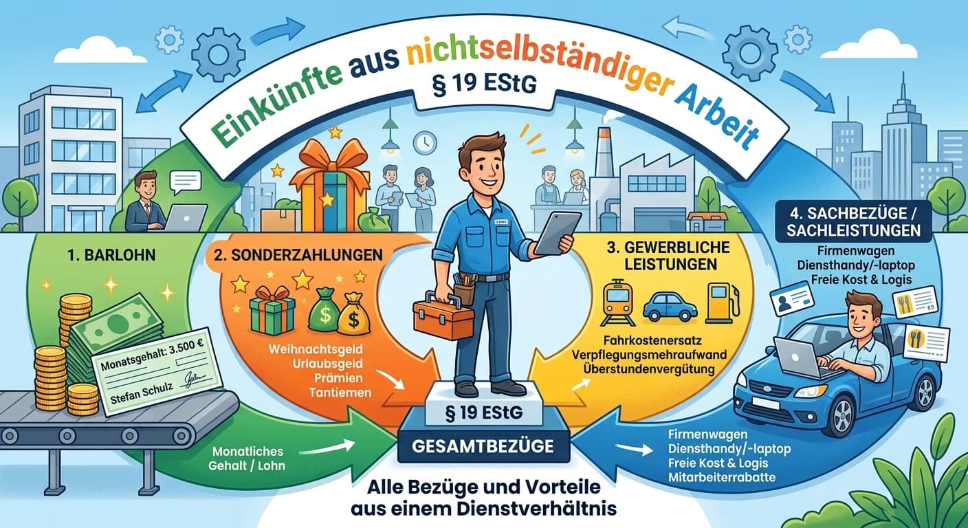 Steuerfachangestellte: Einkünfte aus nichtselbständiger Arbeit (§ 19 EStG) – einfach erklärt