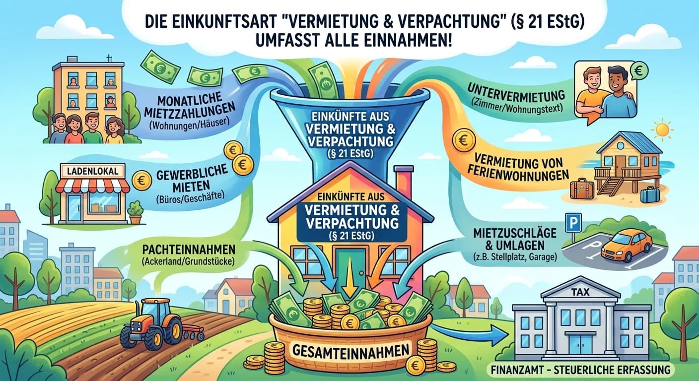 Steuerfachangestellte: Einkunftsart Vermietung und Verpachtung (§ 21 EStG) – einfach erklärt