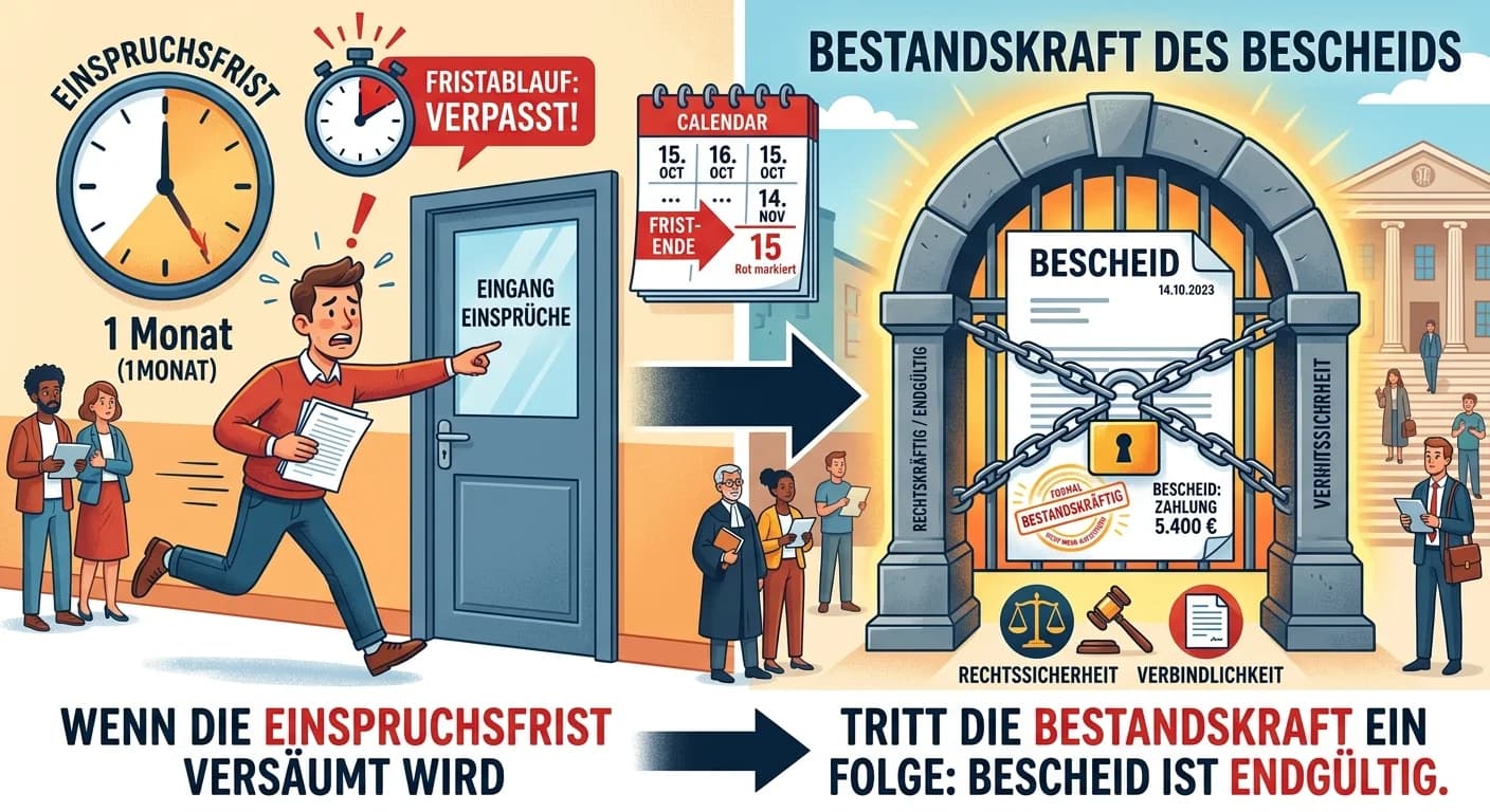 Steuerfachangestellte: Einspruchsfrist versäumt? Rechtsfolgen der Bestandskraft – einfach erklärt