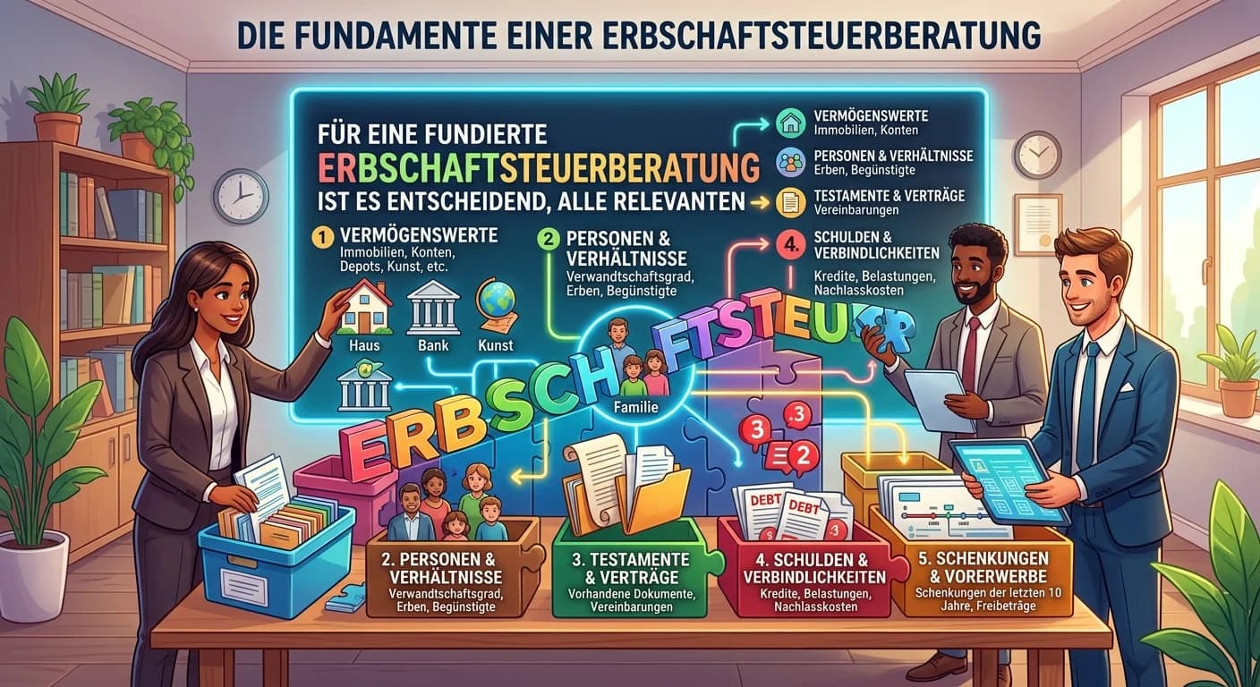 Steuerfachangestellte: Erbschaftsteuerberatung vorbereiten – einfach erklärt