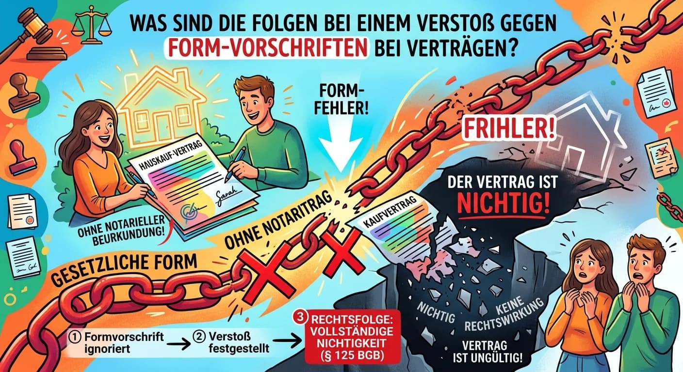 Steuerfachangestellte: Formvorschriften Vertrag: Folgen bei Verstoß – einfach erklärt