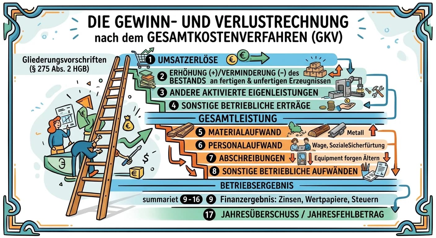 Steuerfachangestellte: Gliederungsvorschriften GKV-Gewinn- und Verlustrechnung – einfach erklärt