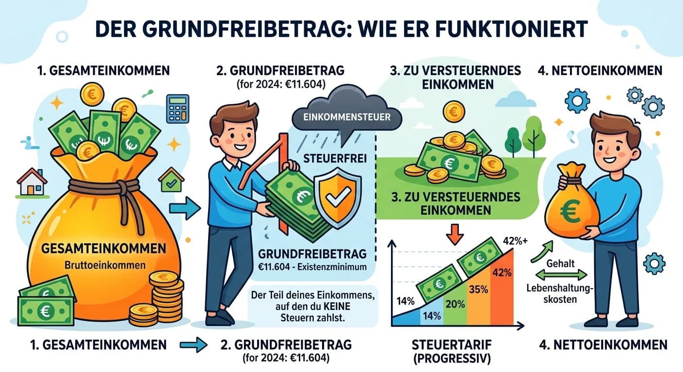 Steuerfachangestellte: Grundfreibetrag in der Einkommensteuer – einfach erklärt