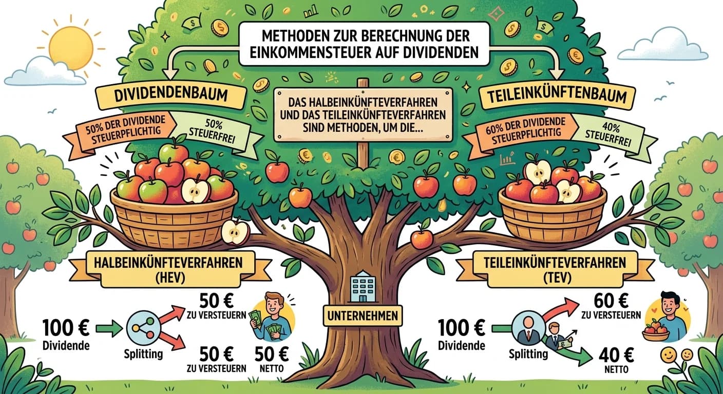 Steuerfachangestellte: Halbeinkünfteverfahren & Teileinkünfteverfahren – einfach erklärt