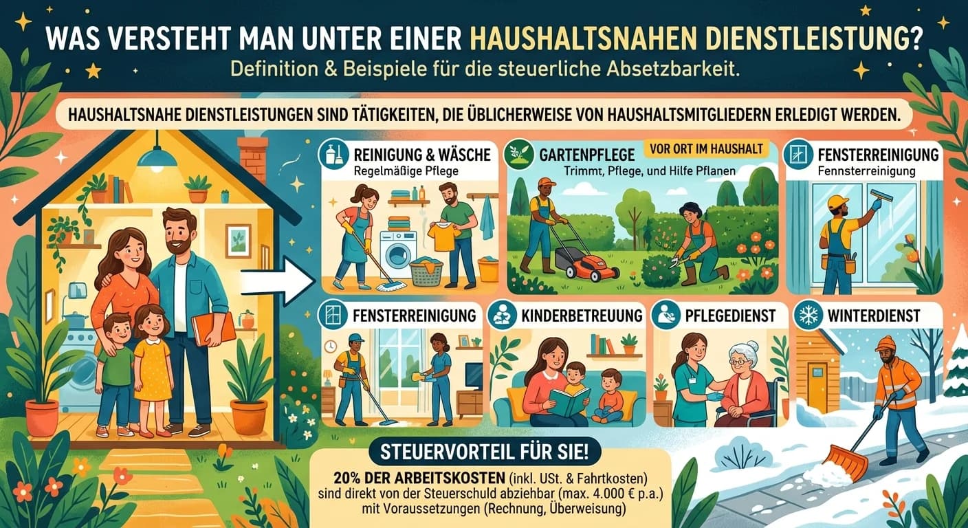 Steuerfachangestellte: Haushaltsnahe Dienstleistungen steuerlich absetzen – einfach erklärt