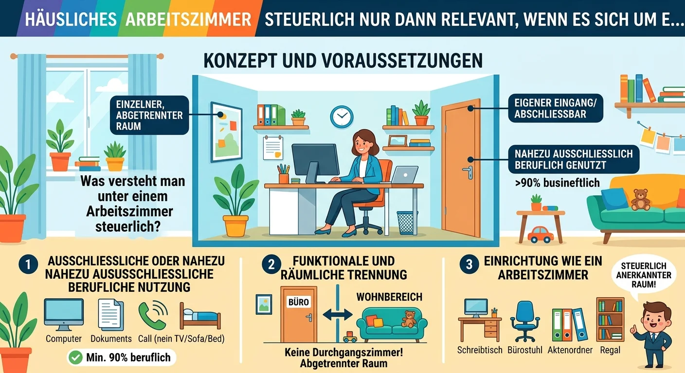 Steuerfachangestellte: Häusliches Arbeitszimmer steuerlich absetzen – einfach erklärt