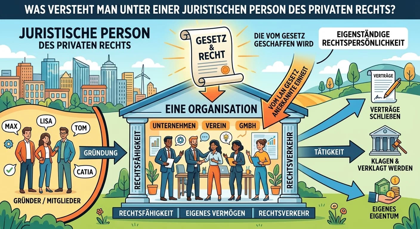 Steuerfachangestellte: Juristische Person des privaten Rechts – einfach erklärt