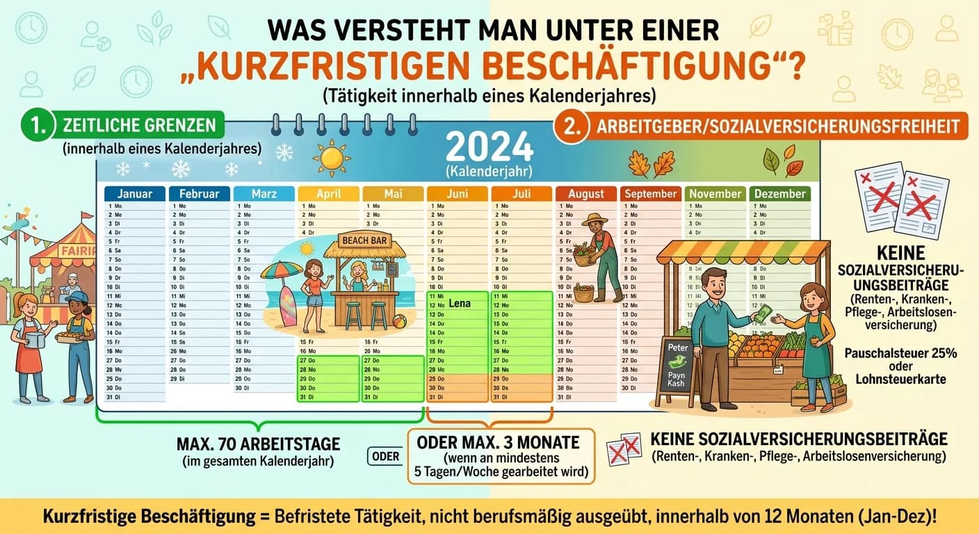 Steuerfachangestellte: Kurzfristige Beschäftigung – einfach erklärt