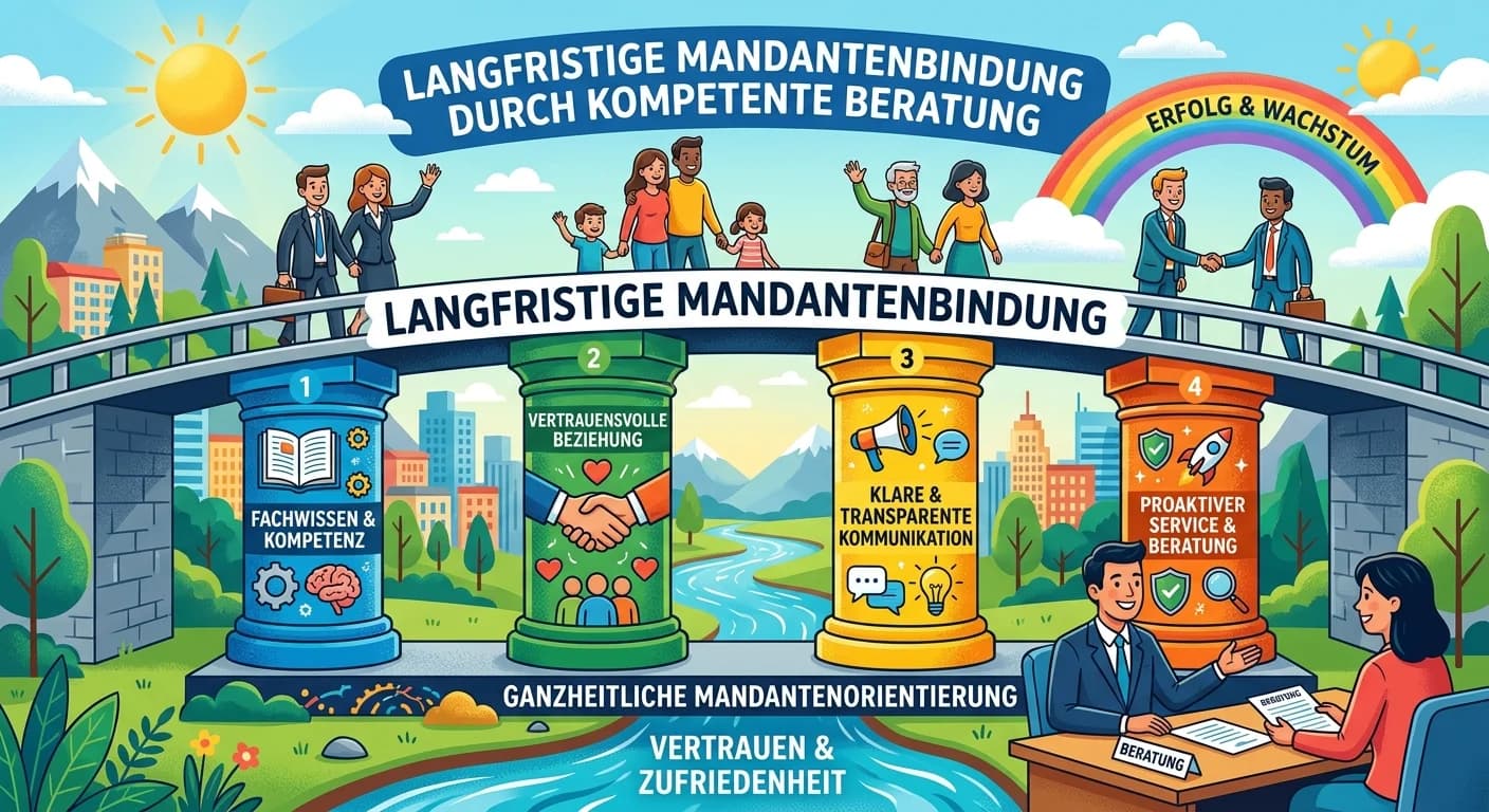 Steuerfachangestellte: Langfristige Mandantenbindung durch kompetente Beratung – einfach erklärt