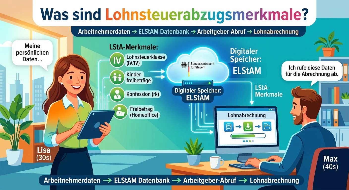 Steuerfachangestellte: Lohnsteuerabzugsmerkmale – Abruf durch Arbeitgeber – einfach erklärt