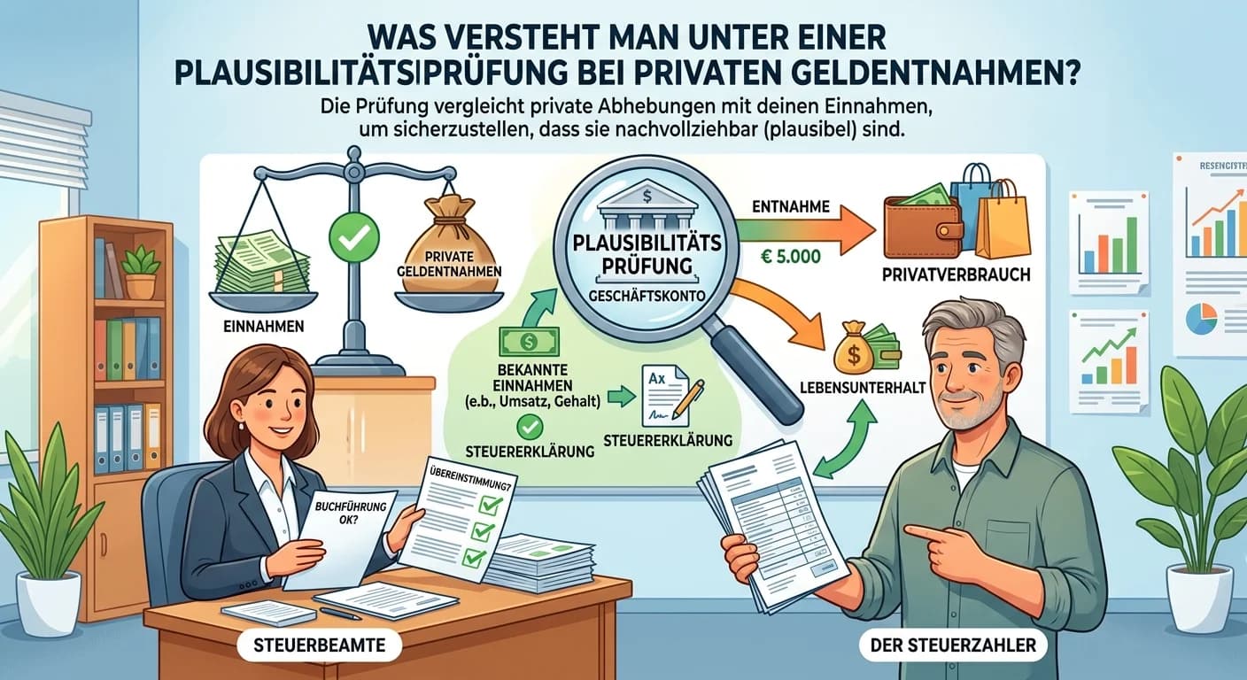 Steuerfachangestellte: Plausibilitätsprüfung privater Geldentnahmen – einfach erklärt