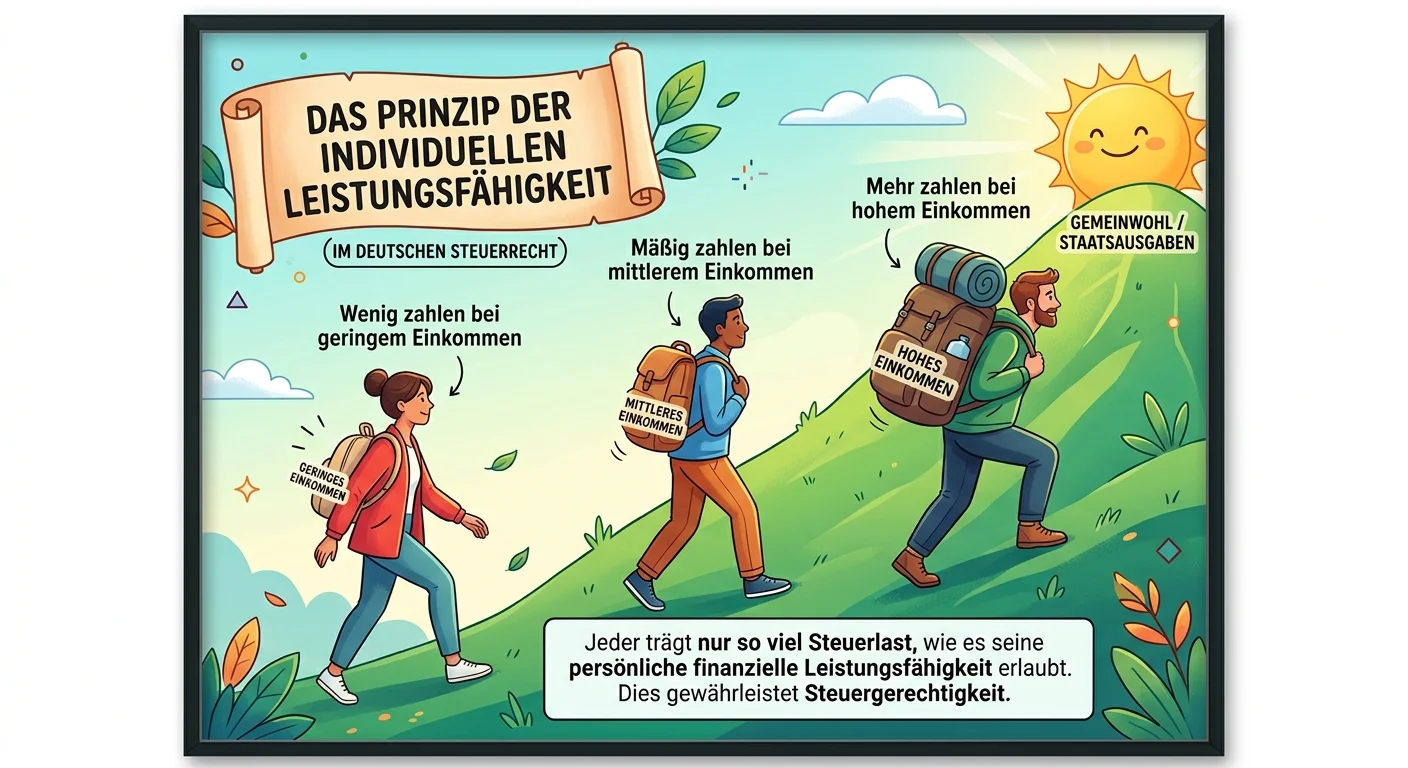 Steuerfachangestellte: Prinzip der individuellen Leistungsfähigkeit im Steuerrecht – einfach erklärt