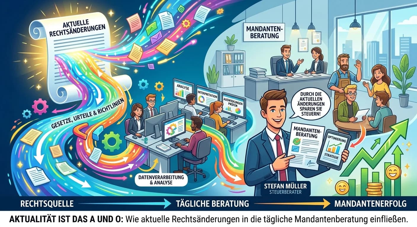Steuerfachangestellte: Rechtsänderungen in der Mandantenberatung – einfach erklärt