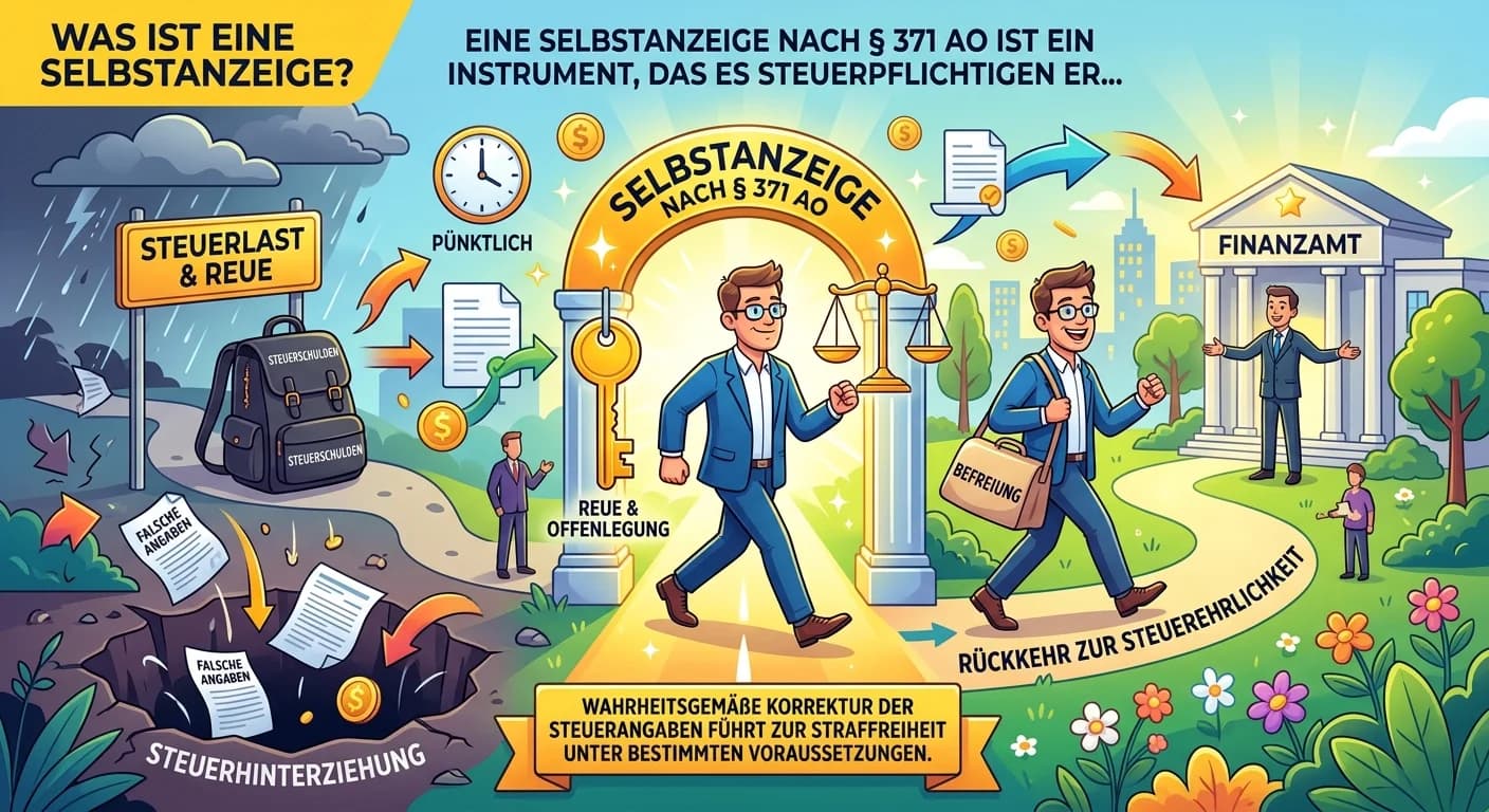 Steuerfachangestellte: Selbstanzeige nach § 371 AO – einfach erklärt