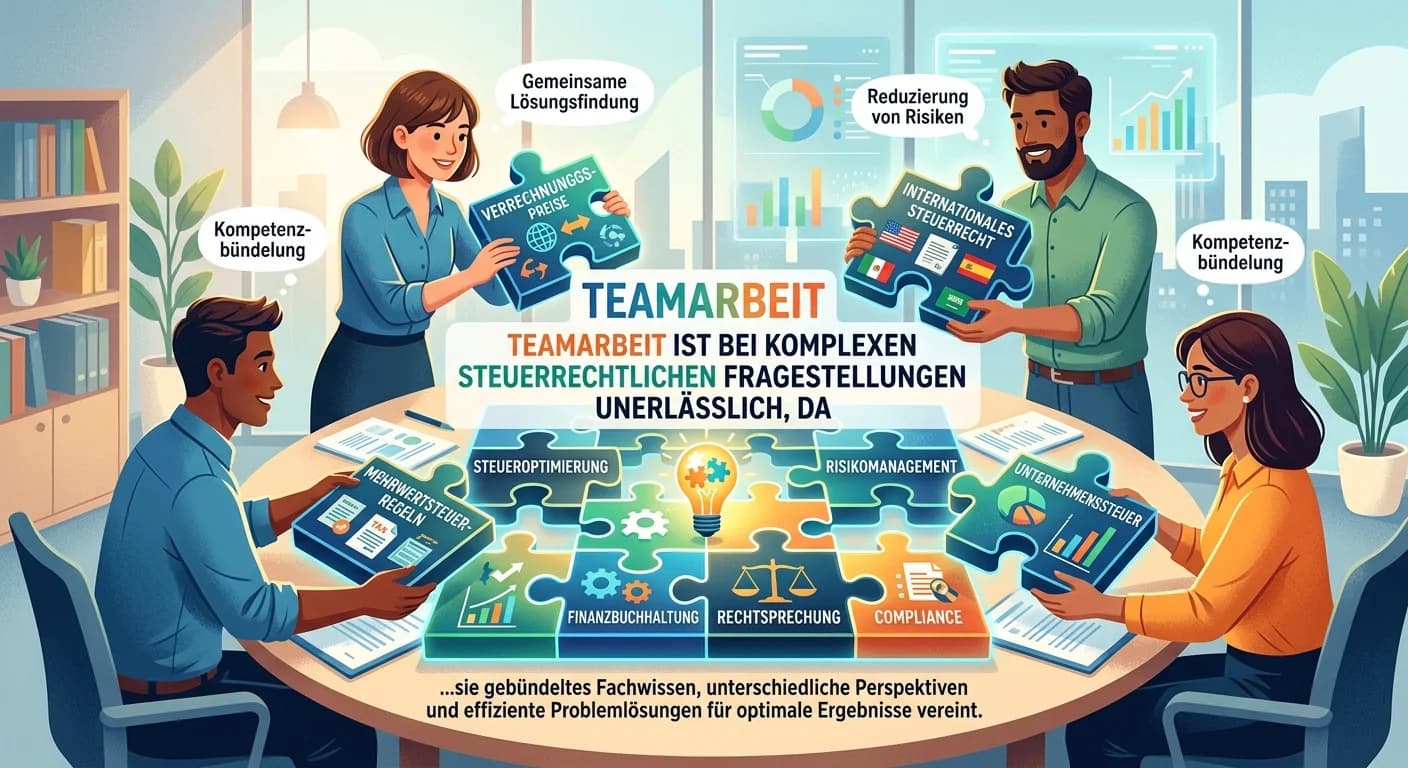 Steuerfachangestellte: Teamarbeit bei komplexen steuerrechtlichen Fragen – einfach erklärt