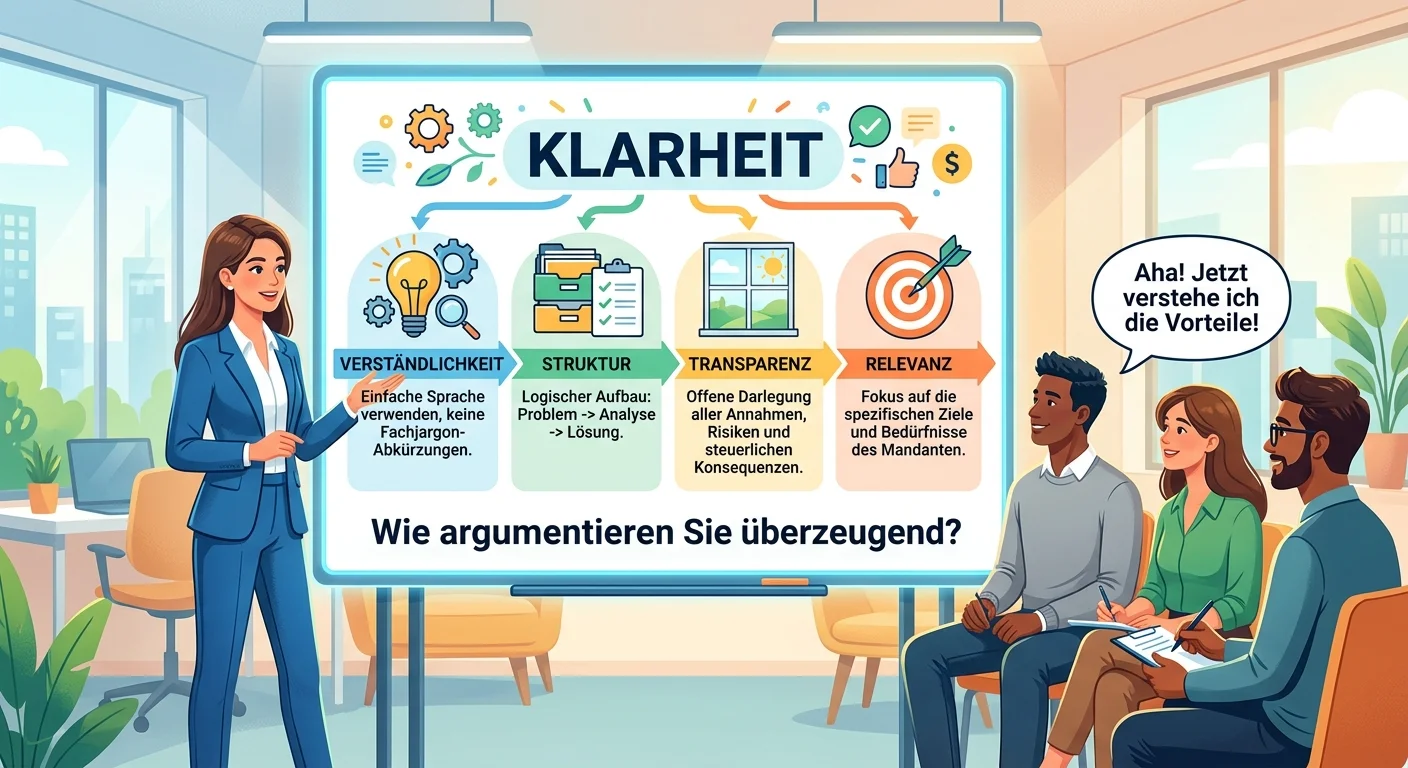 Steuerfachangestellte: Überzeugende Argumentation für steuerliche Gestaltung – einfach erklärt