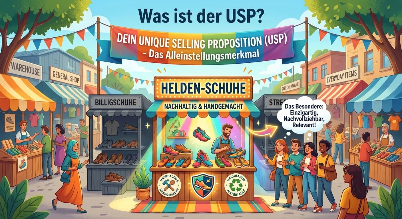 Dialogmarketing: Unique Selling Proposition (USP) – einfach erklärt