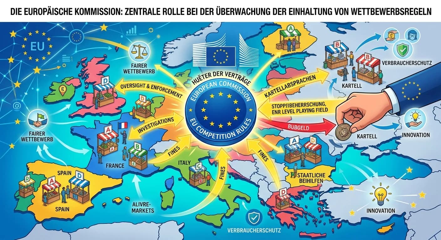Verwaltungsfachangestellte: EU-Kommission: Wettbewerbsregeln in Mitgliedstaaten – einfach erklärt