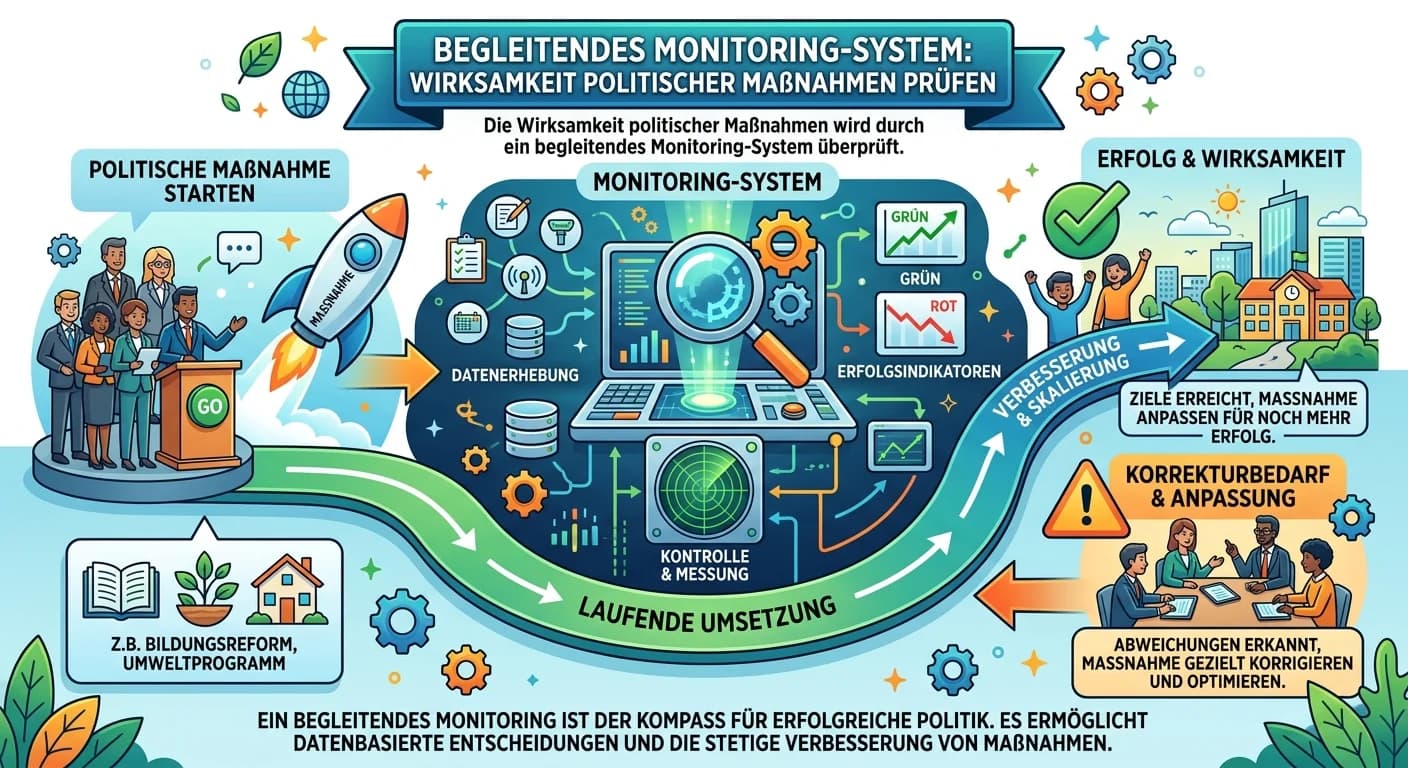 Verwaltungsfachangestellte: Politik-Monitoring: Wirksamkeit politischer Maßnahmen – einfach erklärt
