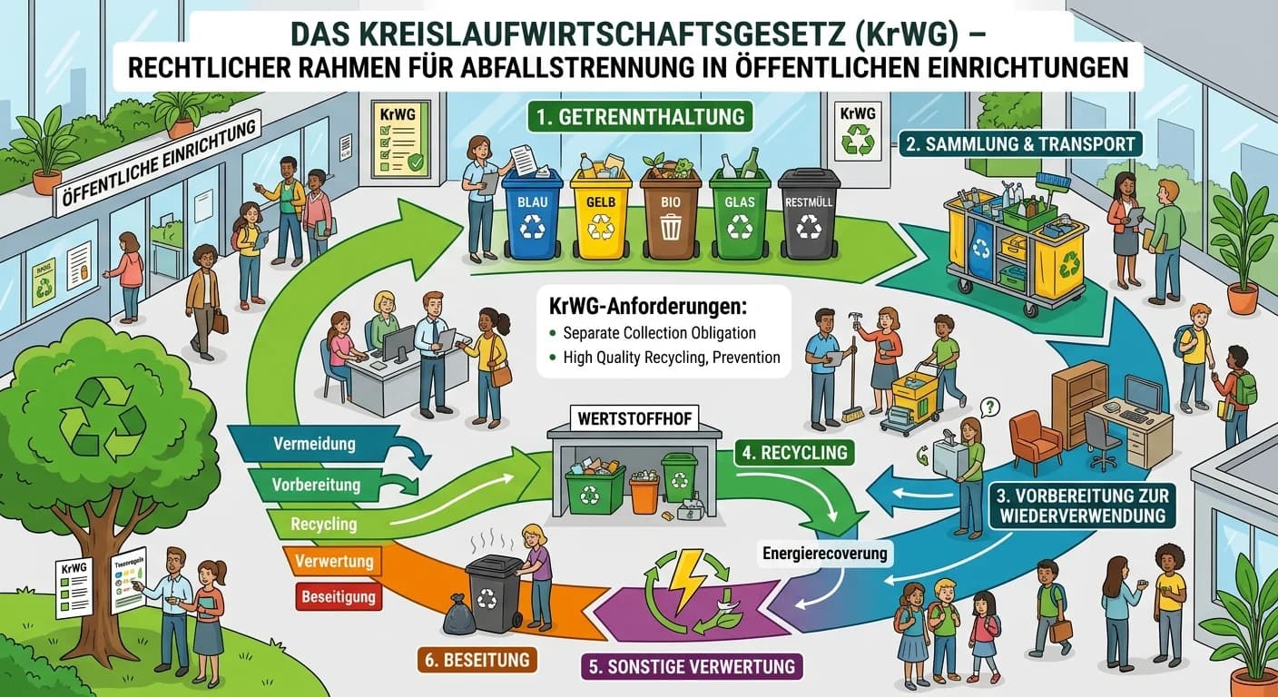 Verwaltungsfachangestellte: Welche Anforderungen stellt das Kreislaufwirtschaftsge – einfach erklärt