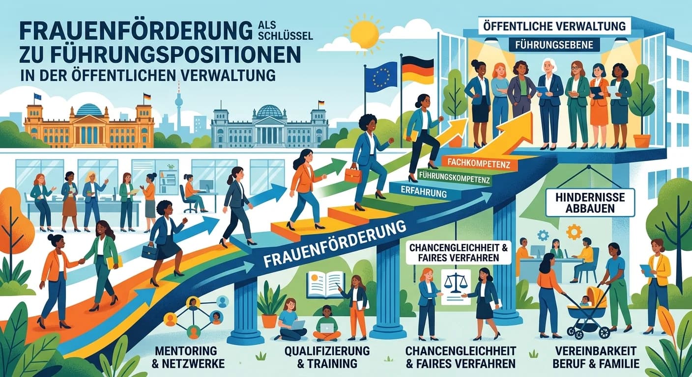 Verwaltungsfachangestellte: Welche Rolle spielt die Frauenförderung bei der Besetz – einfach erklärt